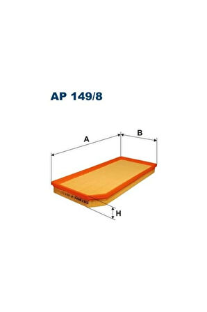 Hava Fıltresı Golf V 04>jetta Iıı 05>passat 05>a3 04>altea (06 09) 2,0tfsı 2,0fsı
