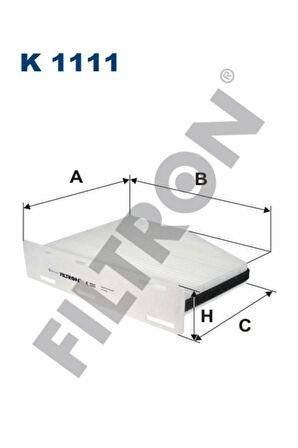 Polen Filtresi Caddy Iıı-jetta Iıı-passat-touran-golf V 1.4-16fsı-1.4tsı-1.6tdı-
