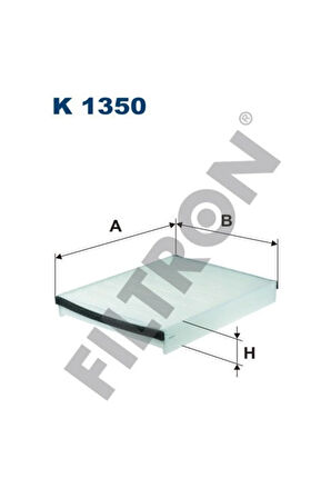 Prcknt - Polen Filtresi Uyumlu  Karbonsuz Ford Focus Kuga 13 Connect 13 Volvo V40 2012 20..