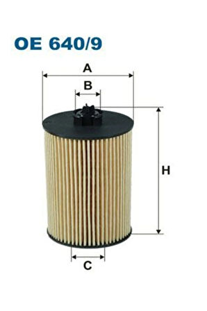 Yag Filtresi A-class W169 04>12 B-class W245 05>11 1 Adet