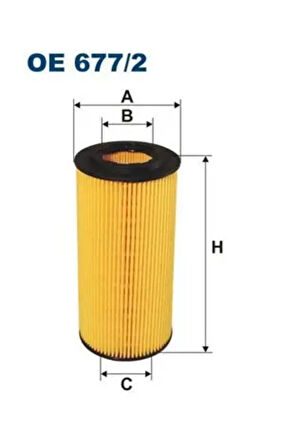 Oe677/2 Yag Filtresi W220 02-05 W221 05-13 W222 14- C216 06-13 R231 12- W463 2751800009 (WF223855)