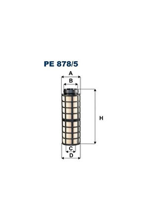 Yakıt Fıltresı Kecelı Iveco Daıly Vı 16> E6 F1AGL411G / H / J