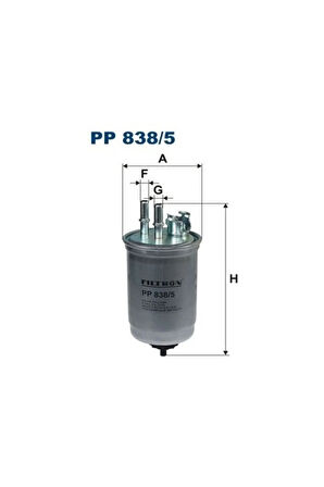 Mazot Fıltresı Connect 1,8tdcı 75PS 02>05 Focus 1,8tdcı 75PS / 90PS 01>05