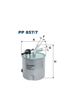 Pp857/7 Mazot Filtresi Nissan Navara 2005 16400ec00b Pp8577 (WA798257)