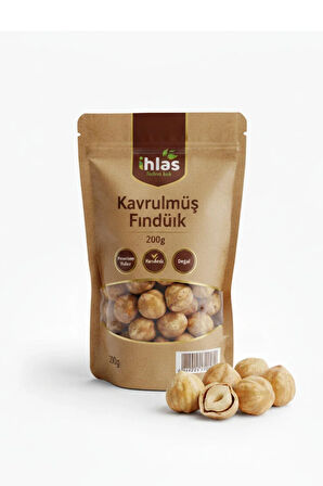 Kavrulmuş Fındık Yeni Mahsul -Taze ve doğal fındık 200 gr
