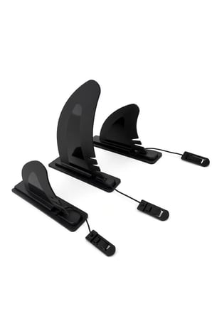 🏄 SUP Fin Takımı – Universal 3'lü Paddle Board Fin Seti