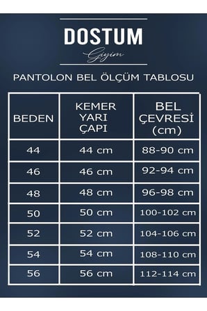 Erkek Lacivert Klasik Kesim Kumaş Pantolon