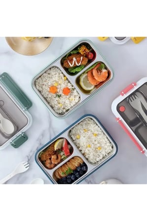 Pembe Yemek Kabı Sefer Tası Lunch Box