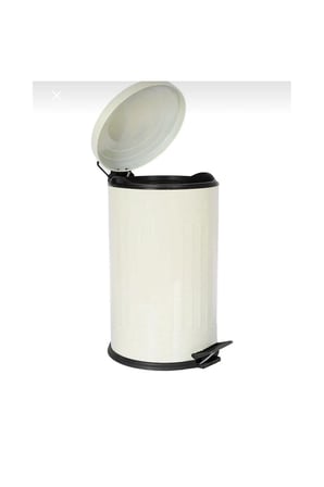 Living Vintage Çöp Kovası - Krem - 16 Lt