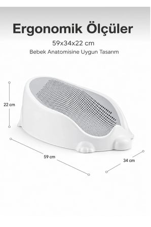 Ahir Ticaret Bee Home Soft Bebek Yıkama Küveti Ak-312