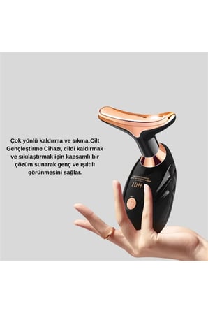Yüz Lifting Cihazı, Kolajen Destekli, Sessiz Titreşim Teknolojisi