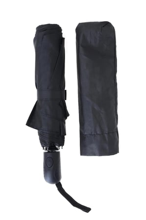 Unisex Siyah Otomatik 8 Telli Dayanıklı Şemsiye