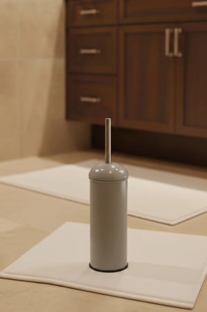 Metal Bon Kapak Tuvalet Fırçası Gri Wc fırçası Lüx Tuvalet fırçası Metal tu
