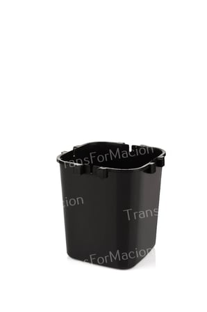 8 Litre Tutma Saplı Iç Kovalı Tezgah Üst Mutfak Çöp Kovası Beyaz