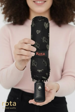 Rüzgara Dayanıklı 10 Telli Yarım Otomatik Fiber Şemsiye