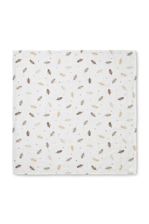 %100 Pamuk Bebek Müslin Örtü 80x80 cm Bebek Battaniyesi Tek Katlı Müslin, K