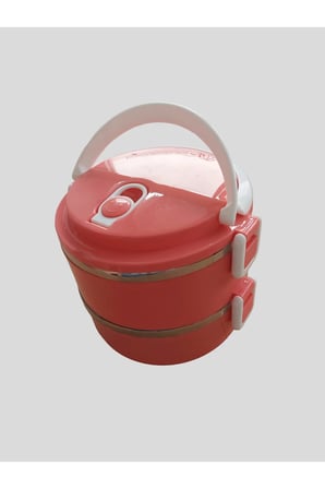 2 Katlı Sızdırmaz Yemek Termosu Sefer Tası 1.5 L
