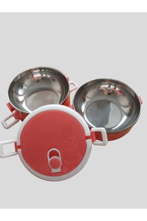 2 Katlı Sızdırmaz Yemek Termosu Sefer Tası 1.5 L
