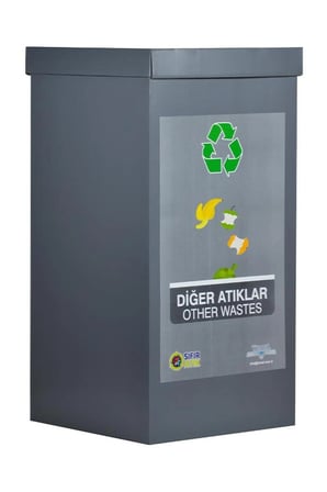 Geri Dönüşüm Kutusu - Atık Kutusu (DİĞER ATIKLAR)