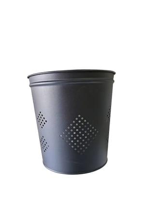 METAL MASA ALTI ÇÖP KOVASI DELİKLİ 13 LT