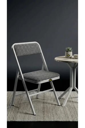 Yıldız Yuvarlak Efes 50 cm Balkon Masası Yan Sehpa Mutfak Yemek Masası