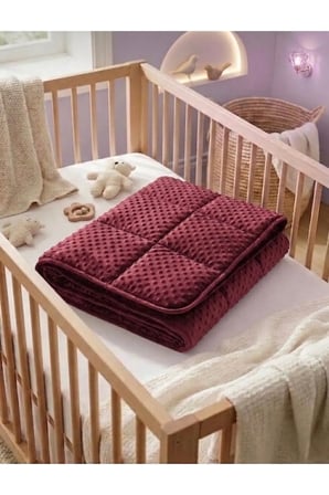 Tekstil Premium Çift Taraflı Kadife Bebek Ve Çocuk Battaniyesi 90x120 cm -