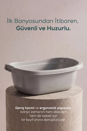 Bebek Banyo Küveti - Bebek Yıkama Küveti, Yenidoğan Yıkama Küveti 40 Lt - G