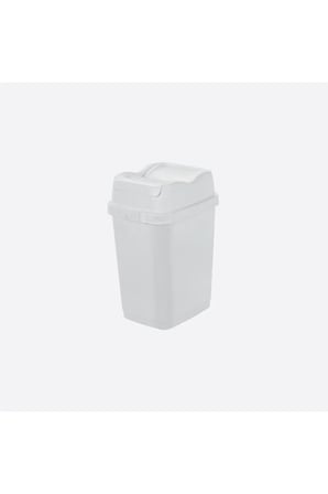5 LT Sallanan Kapaklı Çöp Kovası Kilitlenebilir Kapaklı Mini Çöp Kutusu Mut
