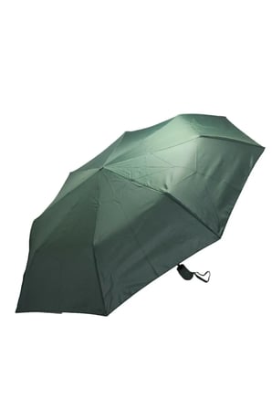 Tam Otomatik Katlanabilir Yeşil Unisex Şemsiye