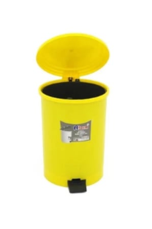 Aform No:5 50 Litre Sarı Pedallı Çöp Kovası