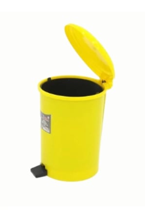 Aform No:5 50 Litre Sarı Pedallı Çöp Kovası