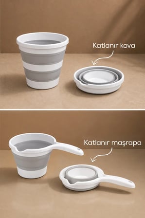 3'lü Bebek Yıkama Seti-Sünger Hediyeli. Soft Bebek Yıkama Küveti-Katlanır K