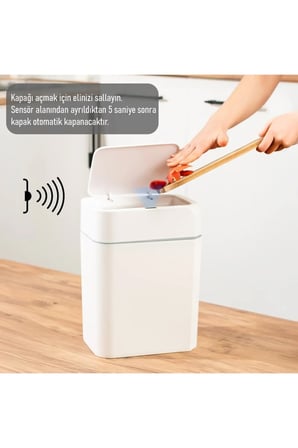 Sensörlü Çöp Kovası 18 litre