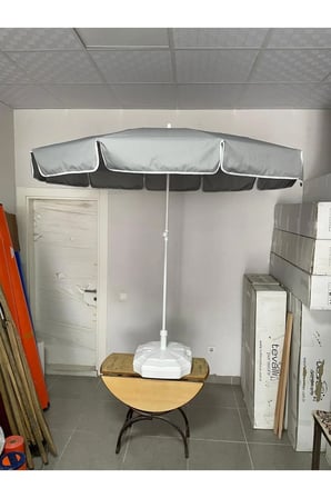 Plaj Bahçe Balkon Teras Kamp Deniz Şemsiyesi 200 cm Taşıma Çantası 22 litre