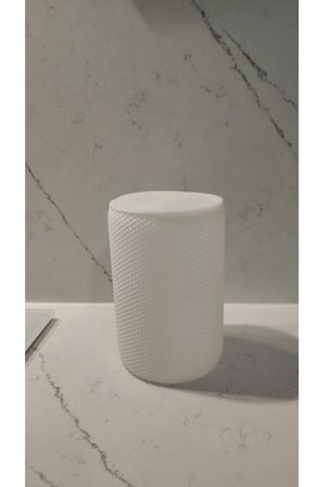 Mini Masaüstü Çöp Kovası - Beyaz