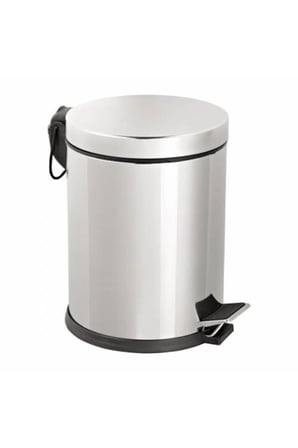 3 litre Paslanmaz Pedallı Çöp Kovası