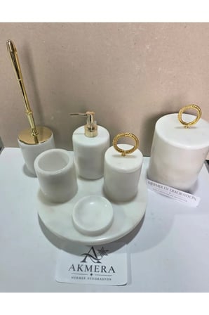 7 Parça Lüks Banyo Seti