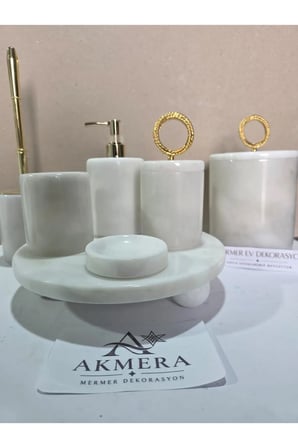 7 Parça Lüks Banyo Seti