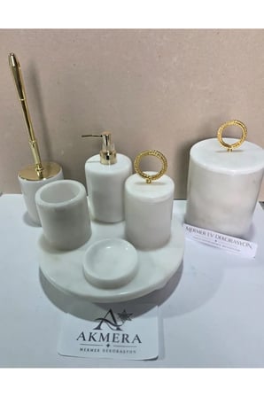 7 Parça Lüks Banyo Seti