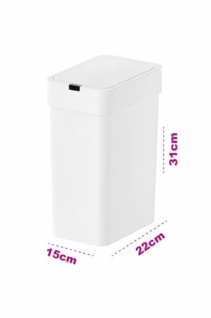 Slim Sensörlü Çöp Kovası 9 Litre