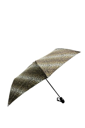 Leopar Desenli Otomatik Kdın Şemsiye 709850