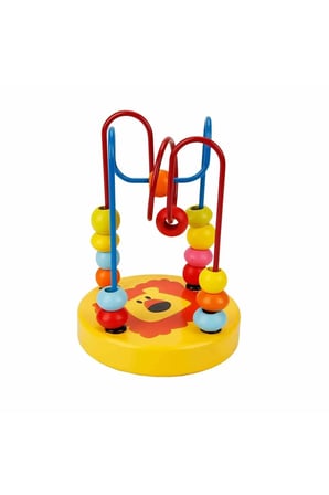 Woody Tahta Boncuk Oyunu Orman Hayvanları S00000575 - 1 Adet Stokta Olan Gö