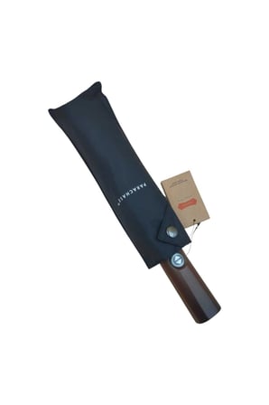 Erkekler Için Ahşap Saplı , Tam Otomatik Şemsiye , Orijinal Çıtçıtlı Kılıfl