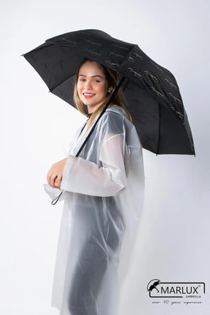 Atatürk Imza Desenli Unisex Şemsiye