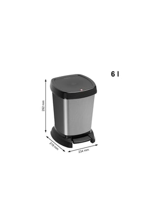 Paso Dekoratif Çöp Kutusu (6L)