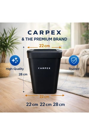 Premium Dual-Wing Waste Bin – 8 LİTRE Designed for offices, homes, and refi