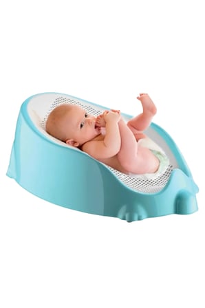 Soft Bebek Küveti-Silikon Fileli Bebek Yıkama Banyo Küveti