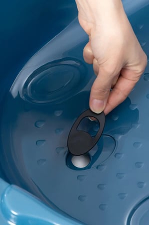 Giderli Bebek Banyo Küveti İndigo Mavi