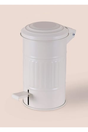 Banyo Çöp Kovası 5 lt Krem