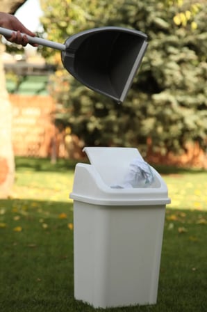 Banyo Mutfak Çöp Kovası 20 Litre Fantazi Kapaklı Çöp Kovası Atık Kutusu Caf
